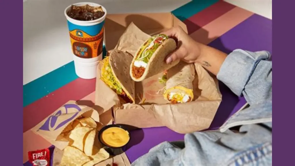 1970s Green Sauce Burrito Taco Bell Decades Menu