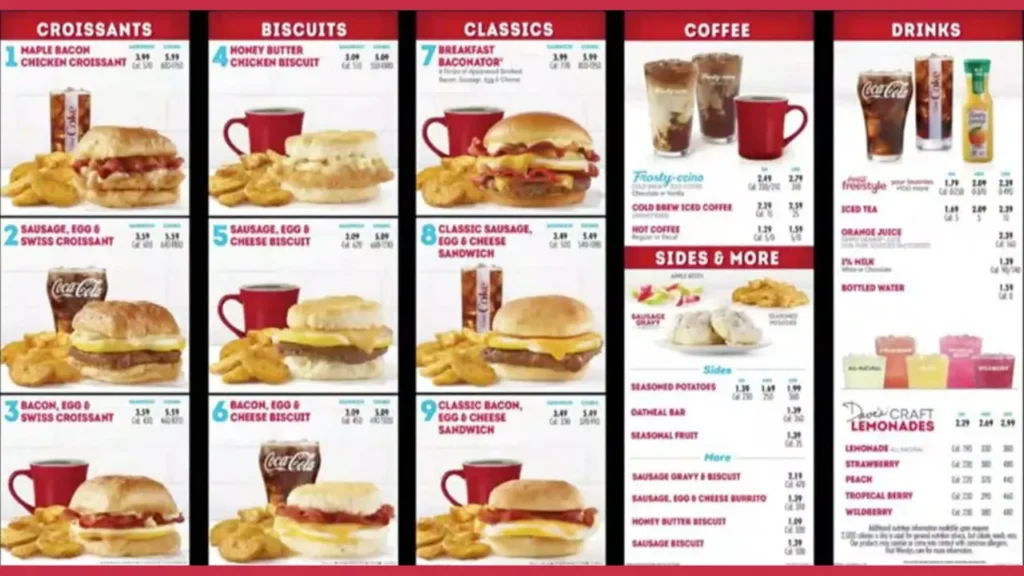 Chicken Sandwiches Wendys Menu Prices