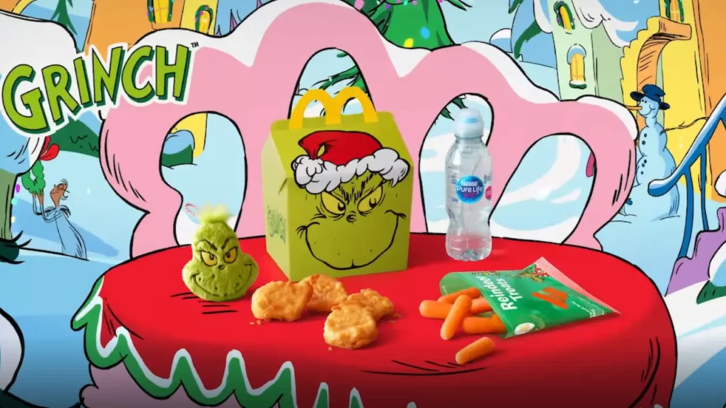 Key Features McDonalds The Grinch Meal