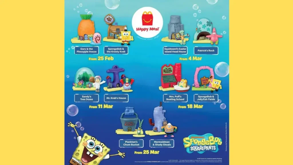 What to Expect in Each Happy Meal