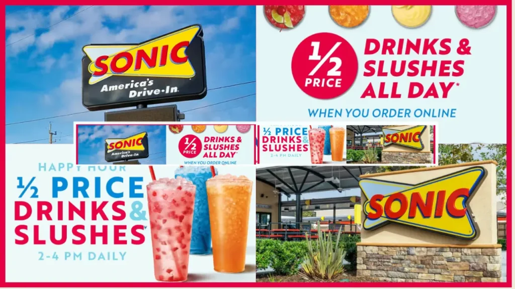 App Deals Sonic Happy Hours