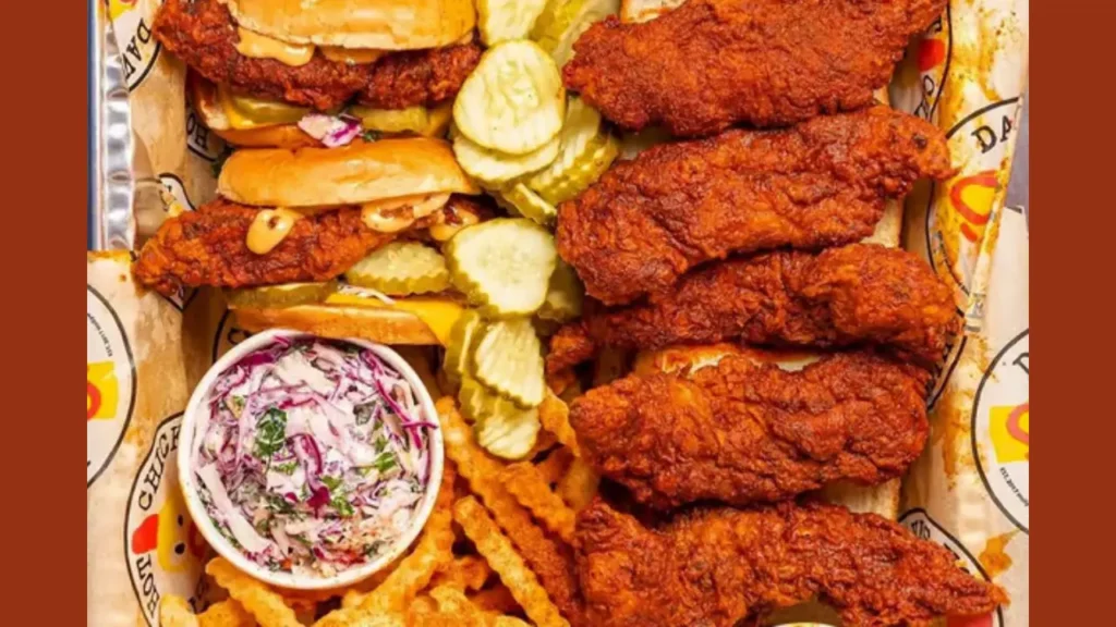 Hot Boxes Dave's Hot Chicken Menu with Prices
