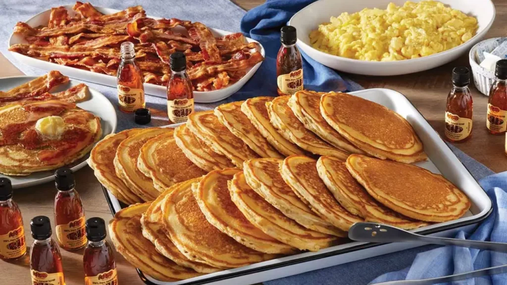 Pancakes and Syrup Galore Cracker Barrel Menu Breakfast