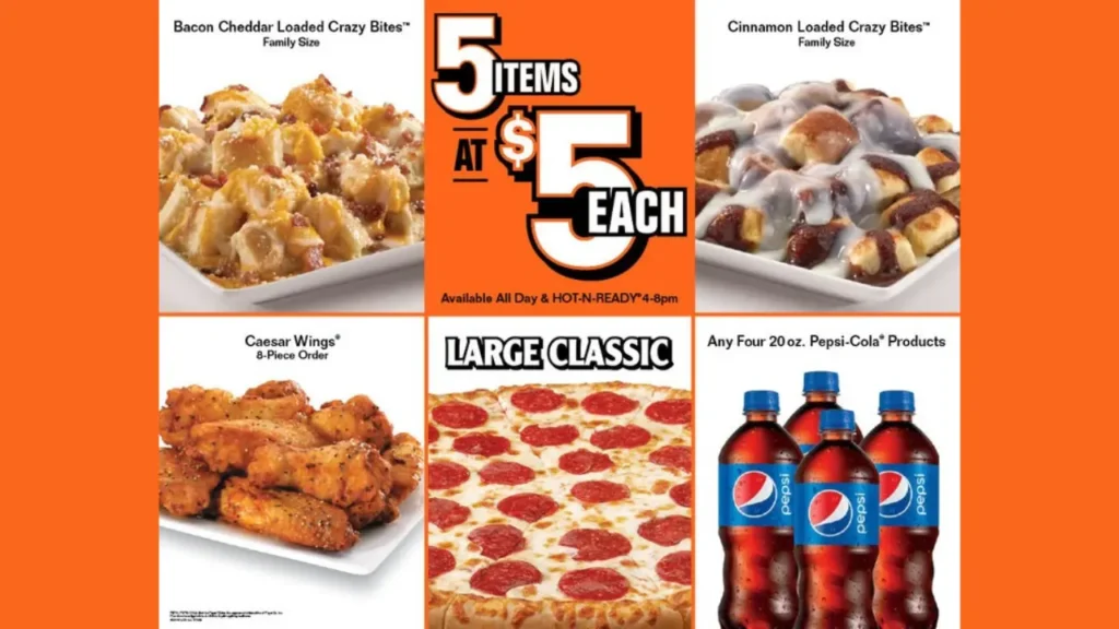 Special Creations Little Caesars Menu