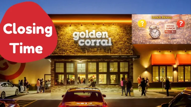 golden corral lunch hours