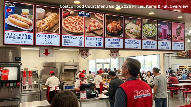 Costco Food Court Menu Guide 2026 Prices, Items & Full Overview