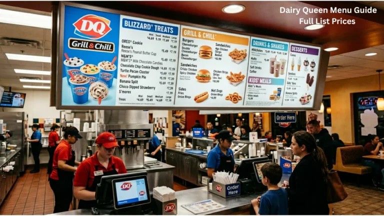 Dairy Queen Menu Guide Full List Prices & Best Items Explained