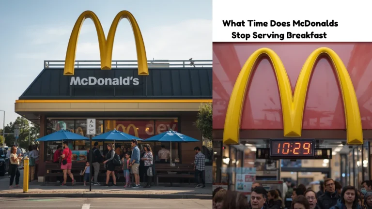 What Time Does McDonalds Stop Serving Breakfast Complete Info