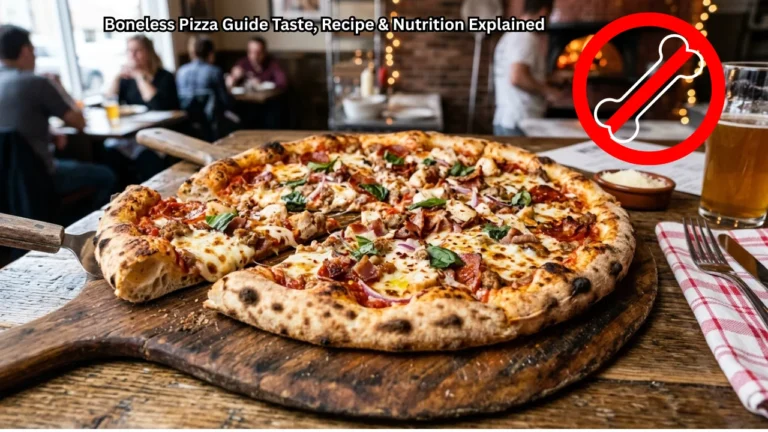 Boneless Pizza Guide Taste, Recipe & Nutrition Explained