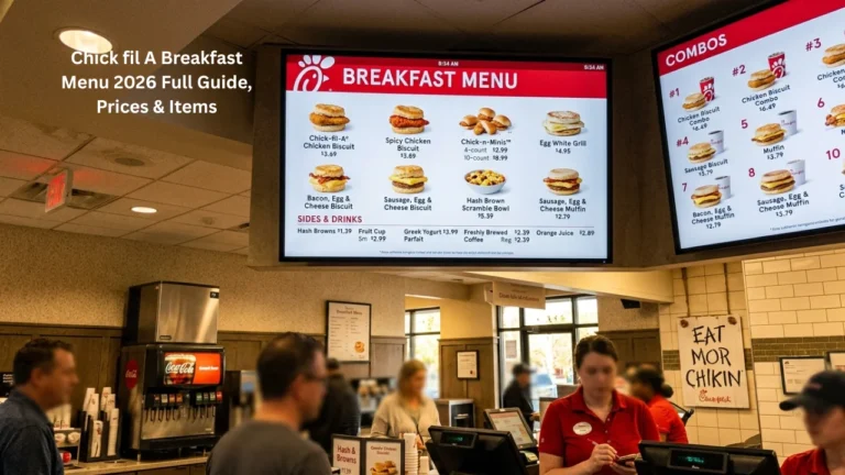 Chick fil A Breakfast Menu 2026 Full Guide, Prices & Items