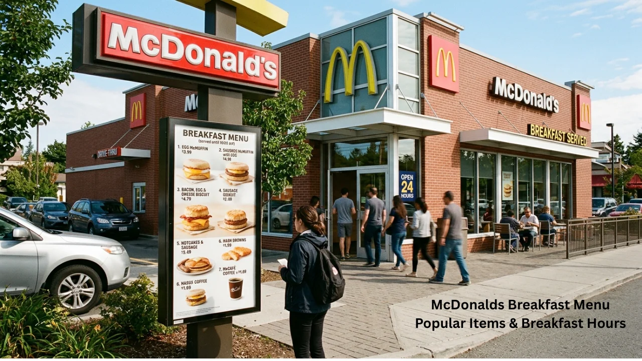 McDonalds Breakfast Menu Popular Items & Breakfast Hours