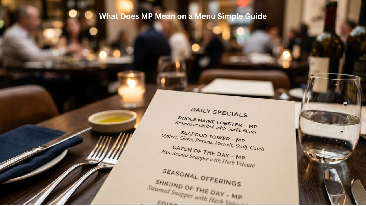 What Does MP Mean on a Menu Simple Guide